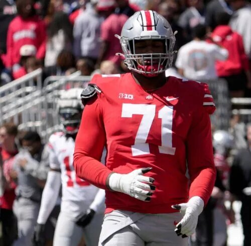Kansas City Chiefs 2025 NFL Draft pick Josh Simmons, left tackle