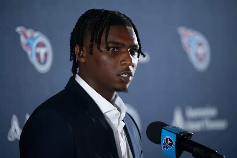 Tennessee Titans first overall pick, Cam Ward, quarterback