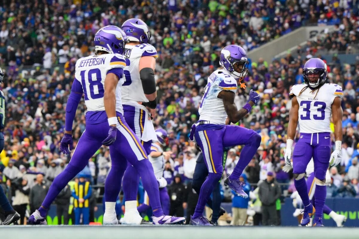 vikings jordan addison trade