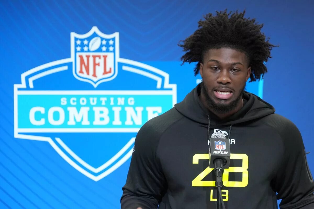 Atlanta Falcons rookie Jalon Walker, linebacker
