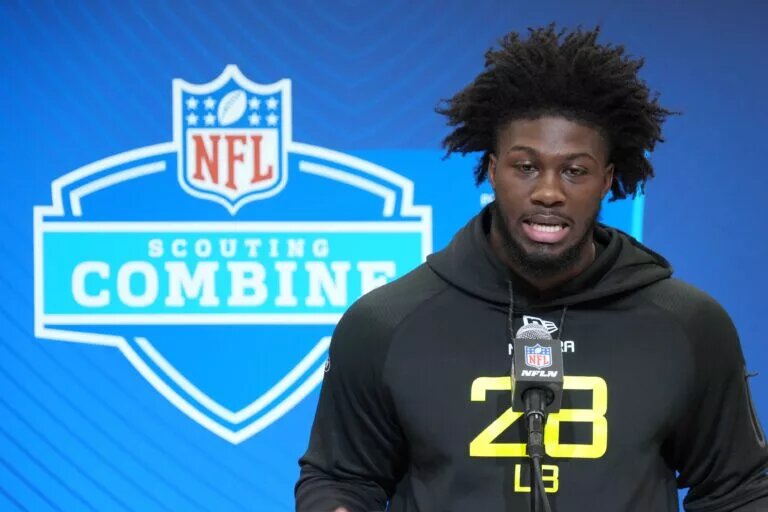 Atlanta Falcons rookie Jalon Walker, linebacker