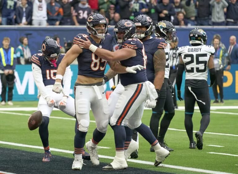 bears cole kmet trade