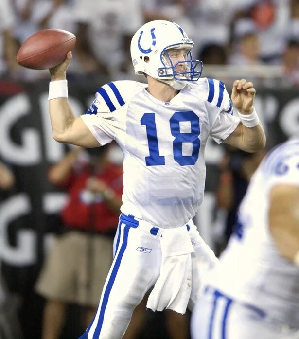 Quarter Century Second Offense Peyton Manning, quarterback, Indianapolis Colts and Denver Broncos