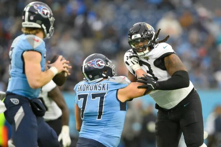PFF celebrates Peter Skoronski, offensive lineman, Tennessee Titans