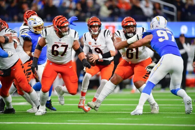 Cordell Volson Cincinnati Bengals