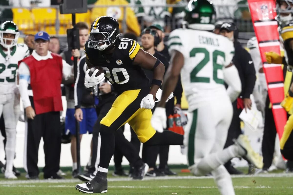 Jets trade target Darnell Washington, tight end, Pittsburgh Steelers