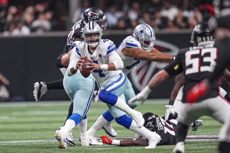 Dak Prescott, quarterback, Dallas Cowboys