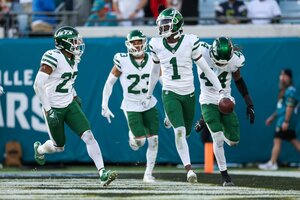 Sauce Gardner, star cornerback, New York Jets