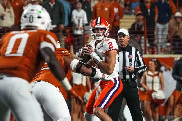 2026 NFL Draft prospect Cade Klubnik, quarterback, Clemson