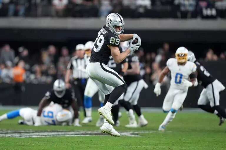 Brock Bowers, tight end, Las Vegas Raiders