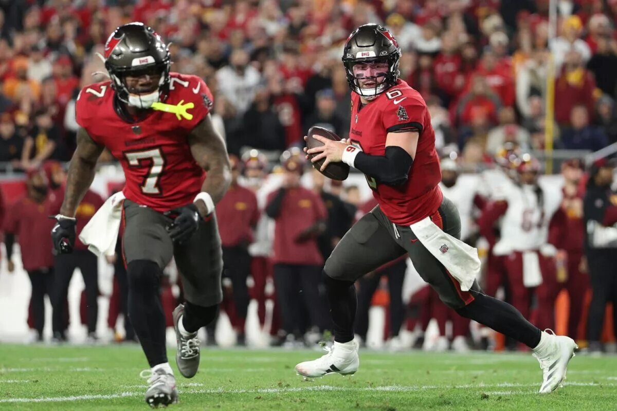 Baker Mayfield, quarterback, Tampa Bay Buccaneers