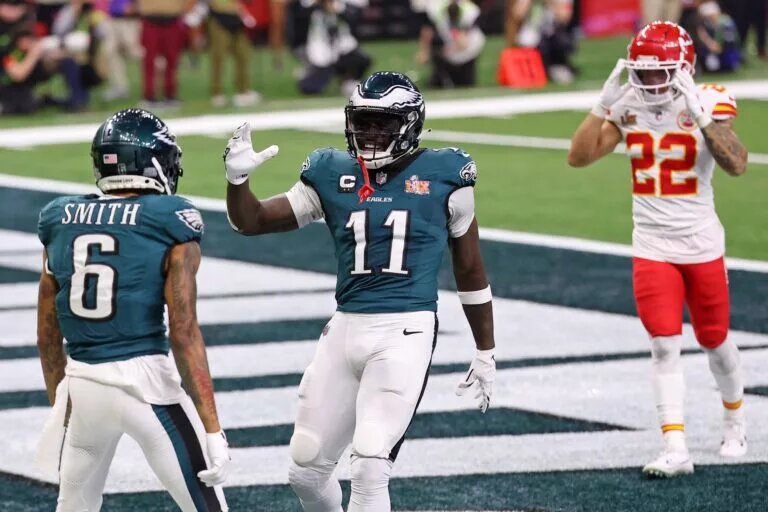 AJ Brown, wide receiver, Philadelphia Eagles