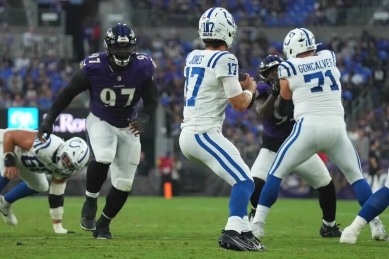 Daniel Jones, quarterback, Indianapolis Colis
