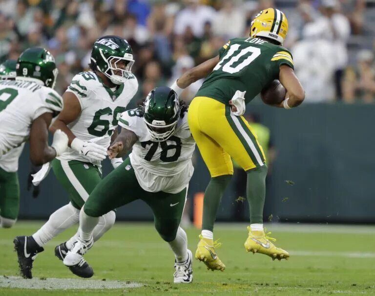 Jay Tufele, defensive tackle, New York Jets