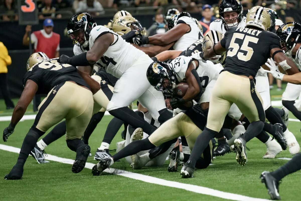 Bhayshul Tuten, running back, Jacksonville Jaguars