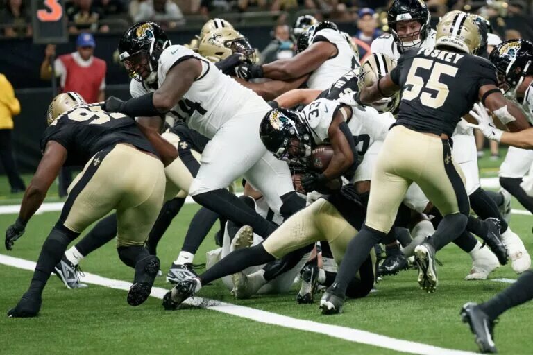 Bhayshul Tuten, running back, Jacksonville Jaguars