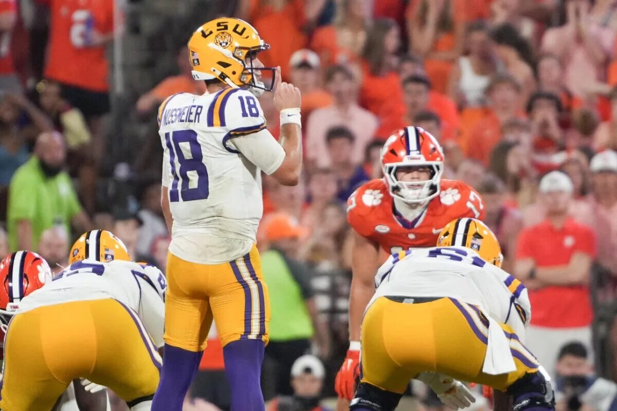 2026 NFL Draft prospect Garrett Nussmeier, quarterback, LSU Tigers