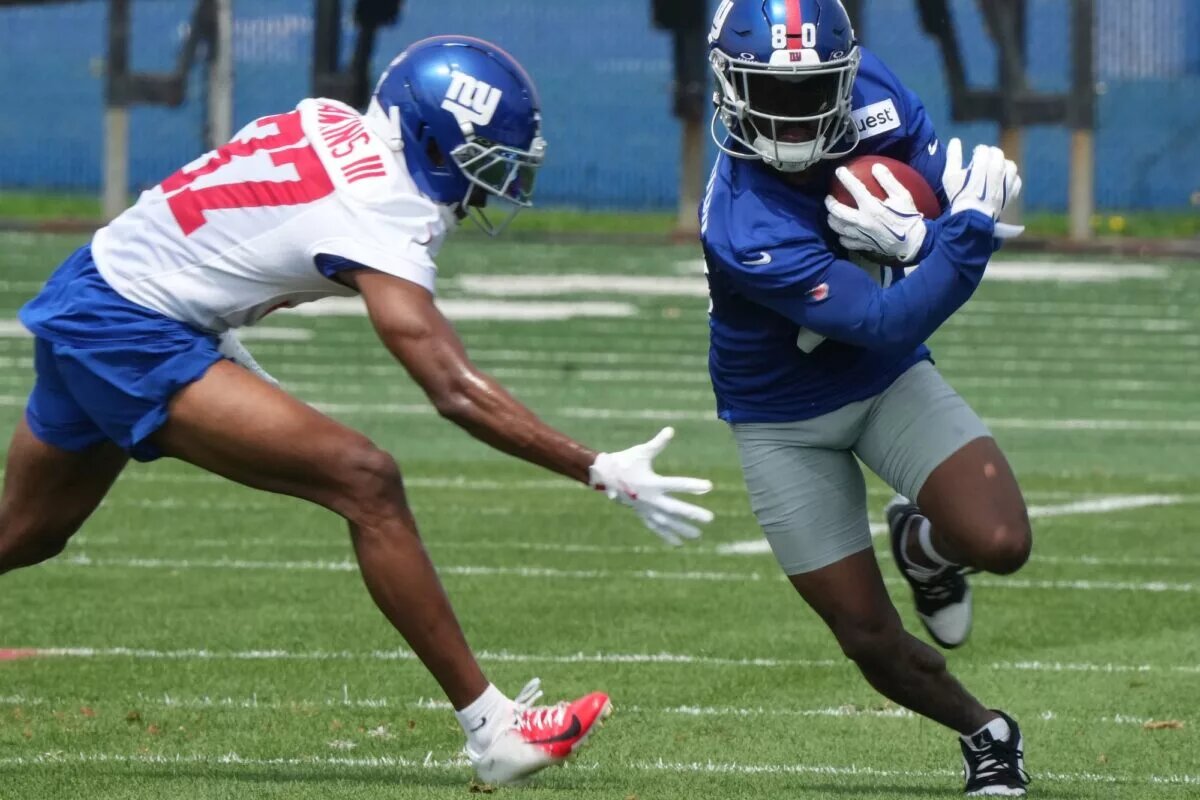 giants cut montrell washington