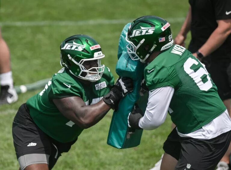 Armand Membou, right tackle, New York Jets