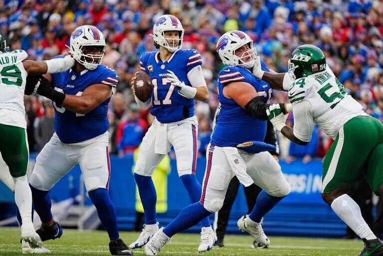 Josh Allen, quarterback, Buffalo Bills