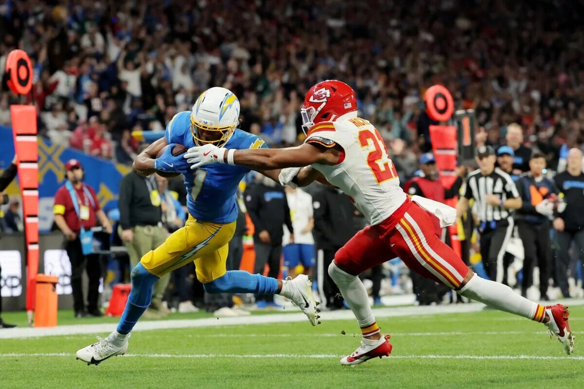 Quinton Johnston, wide receiver, Los Angeles Chargers