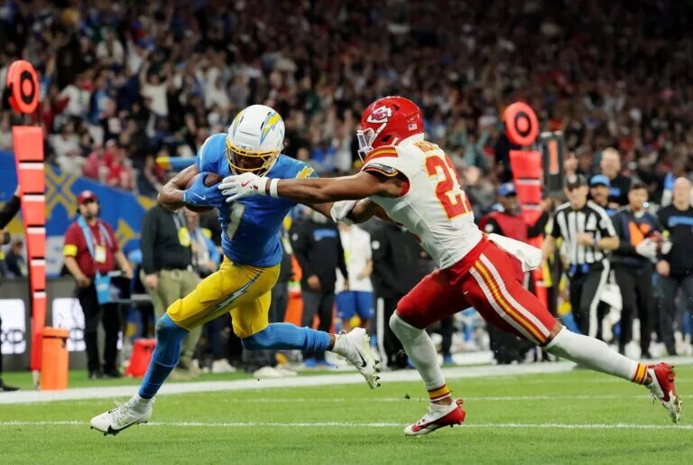 Quinton Johnston, wide receiver, Los Angeles Chargers