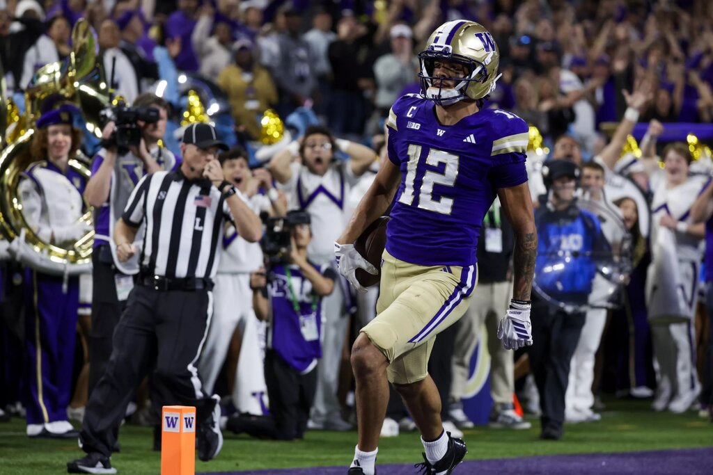 Denzel Boston, 2026 NFL Draft Prospect, wide receiver, University of Washington