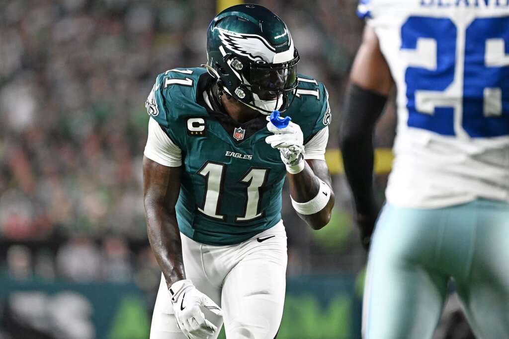 AJ Brown, wide receiver, Philadelphia Eagles