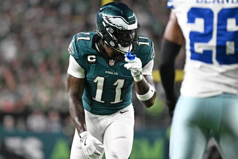 AJ Brown, wide receiver, Philadelphia Eagles