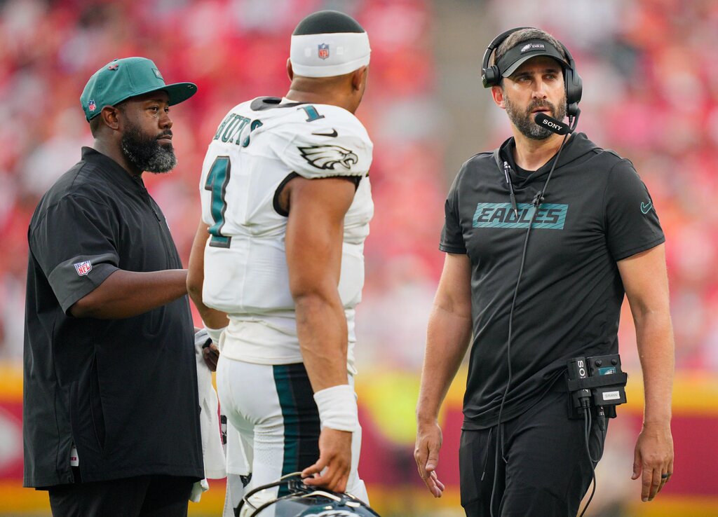 Nick Sirianni, head coach, Philadelphia Eagles