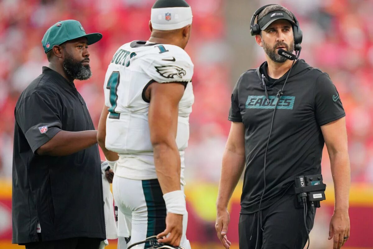 Nick Sirianni, head coach, Philadelphia Eagles