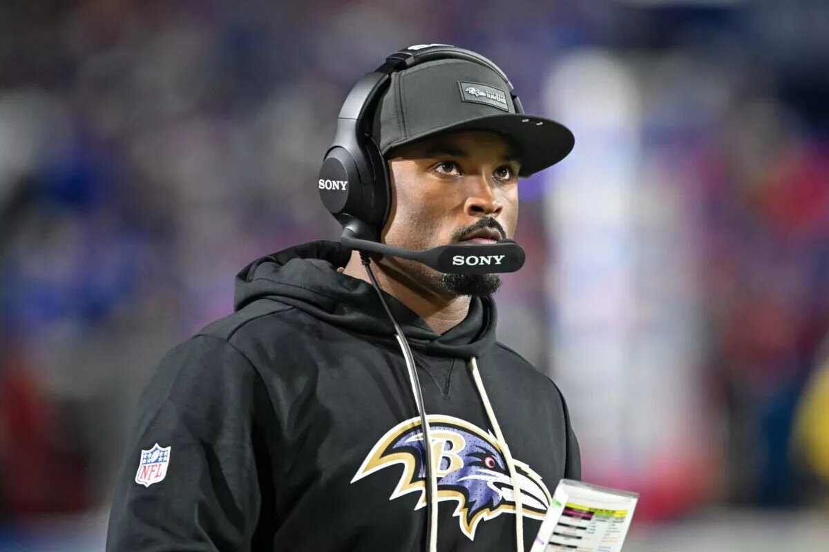Zach Orr, defensive coordinator, Baltimore Ravens