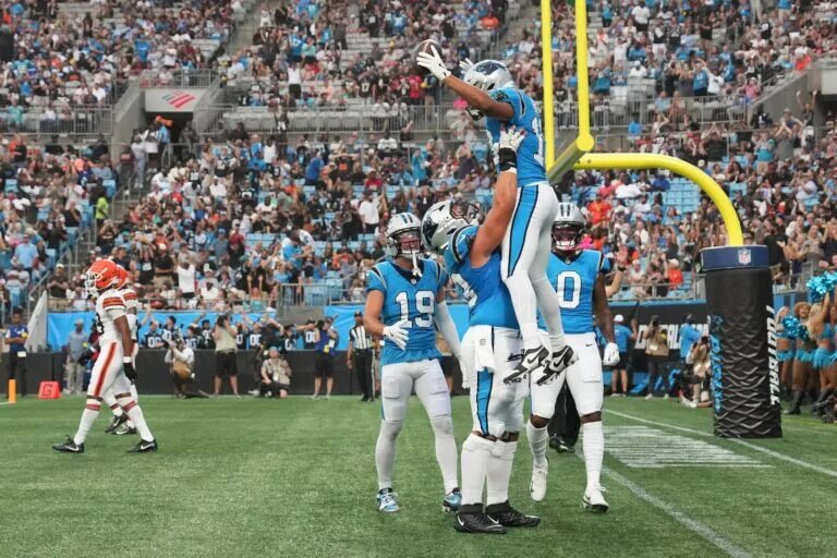 Returning receiver panthers offense