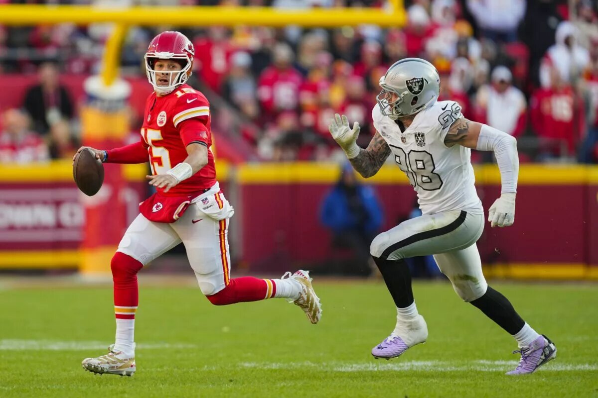 kansas city chiefs las vegas raiders