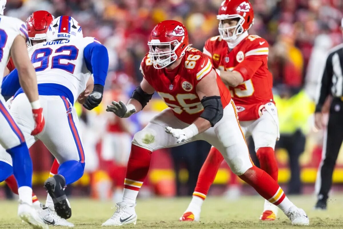 Patrick Mahomes, quarterback, Kansas City Chiefs facing the Buffalo Bills