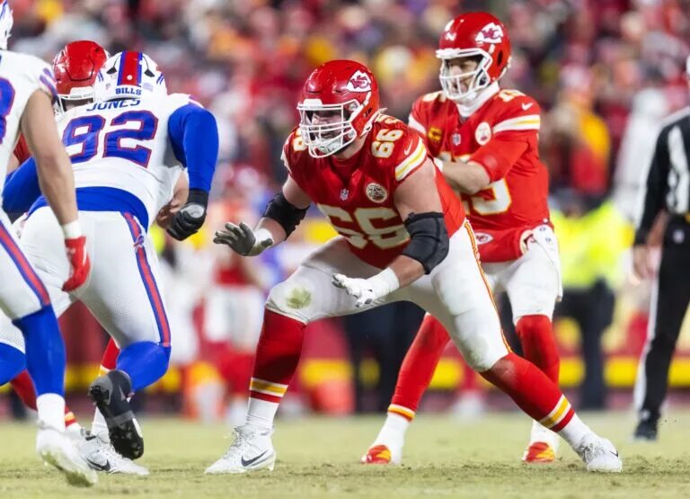 Patrick Mahomes, quarterback, Kansas City Chiefs facing the Buffalo Bills