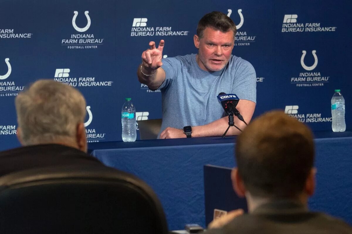 Chris Ballard, general manager, Indianapolis Colts