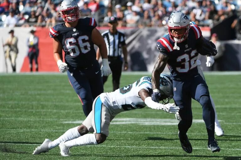 TreVeyon Henderson, running back, New England Patriots