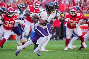 Week 9 Quarterback Rankings Lamar Jackson, quarterback, Baltimore Ravens