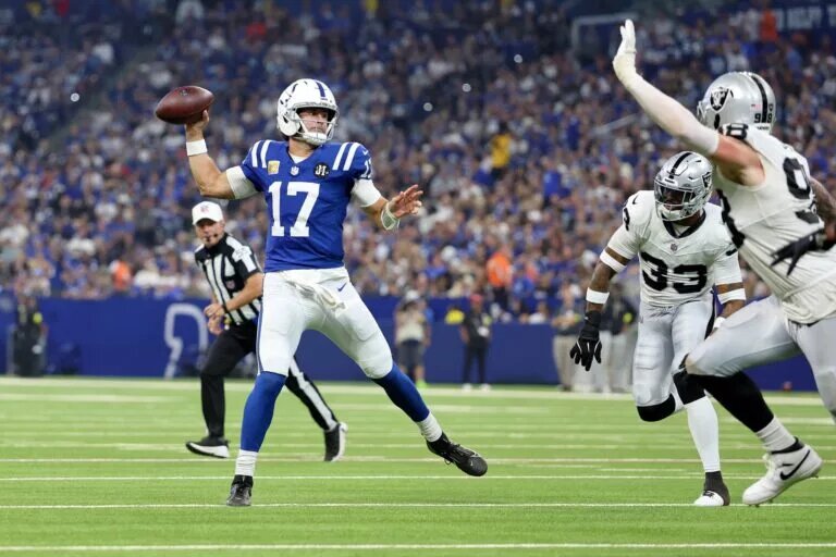 Daniel Jones, quarterback, Indianapolis Colts