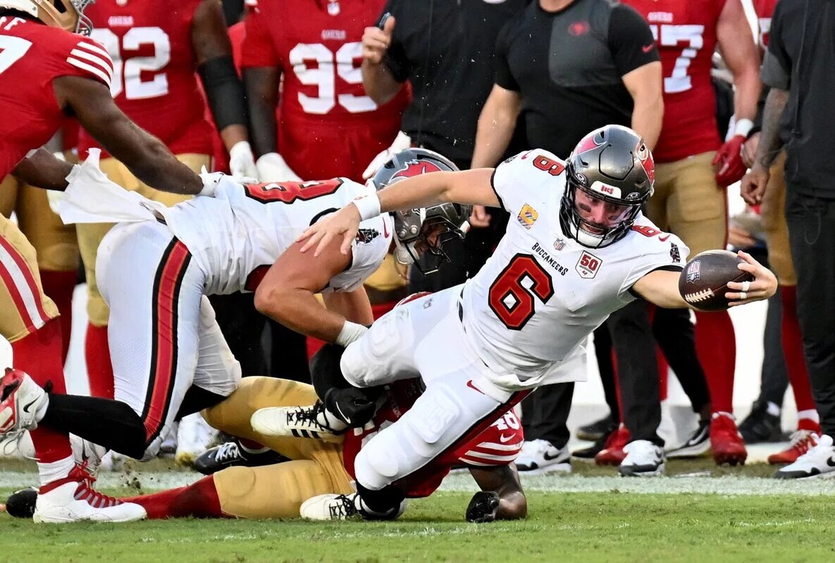 Baker Mayfield, quarterback, Tampa Bay Buccaneers