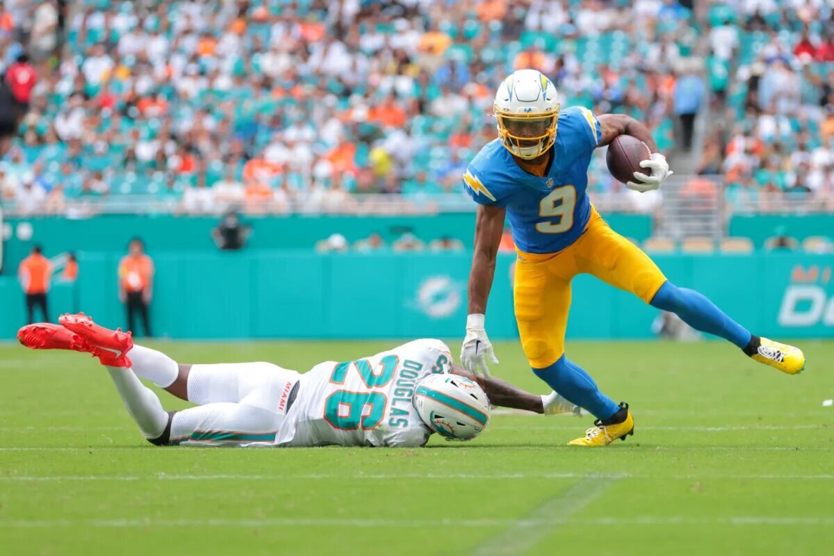 Tre Harris, wide receiver, Los Angeles Chargers