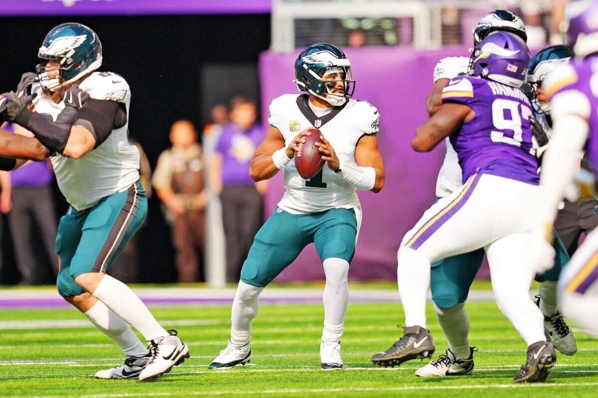 Jalen Hurts, quarterback, Philadelphia Eagles