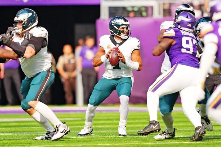 Jalen Hurts, quarterback, Philadelphia Eagles