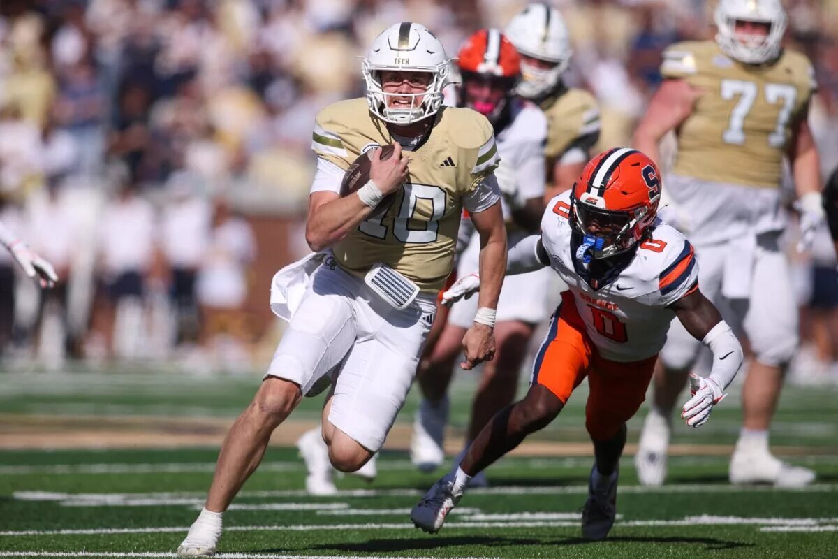2026 NFL Draft Riser Haynes King, quarterback, Georgia Tech