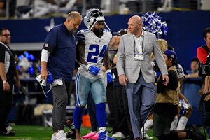 cowboys miles sanders injury