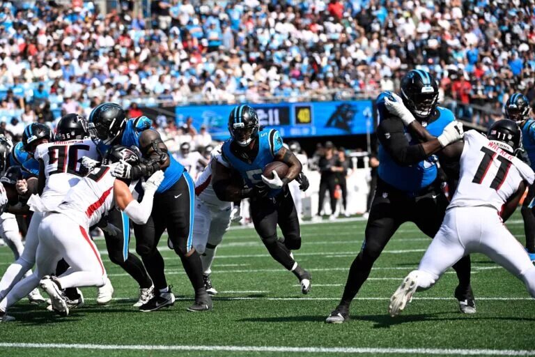 panthers trade rico dowdle