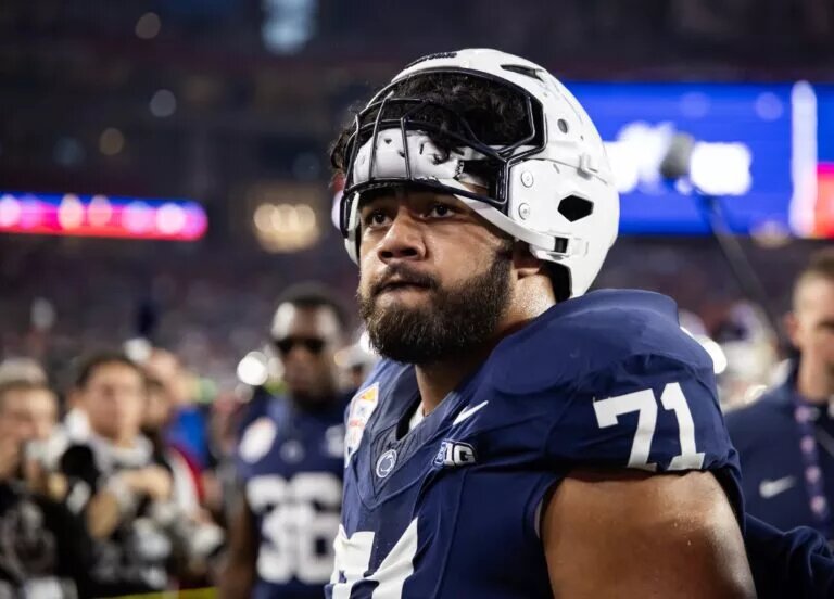 Top 5 First Round Draft Picks for Pittsburgh Steelers, Penn State OL Olaivavega Ioane