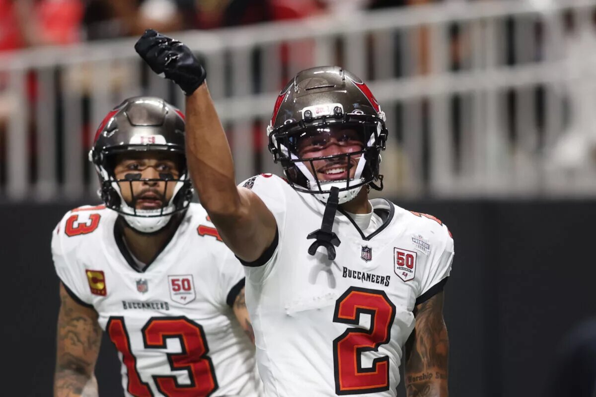 Emeka Egbuka Week 10 wide receiver rankings