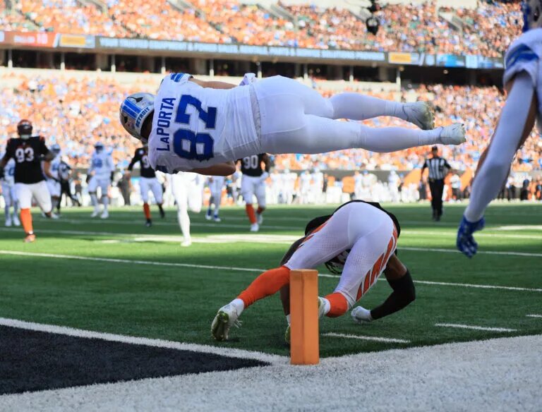 Sam LaPorta Week 10 tight end rankings